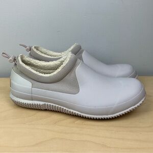 Hunter Women’s Size 10.0 Original Insulated Sherpa Lined Slip On Shoes Purple